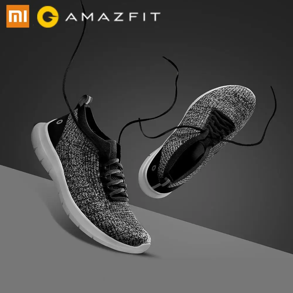 Xiaomi AMAZFIT для мужчин и женщин skylark ультра светильник босиком кроссовки Летающий ткацкий ультра светильник удобная сетчатая спортивная обувь