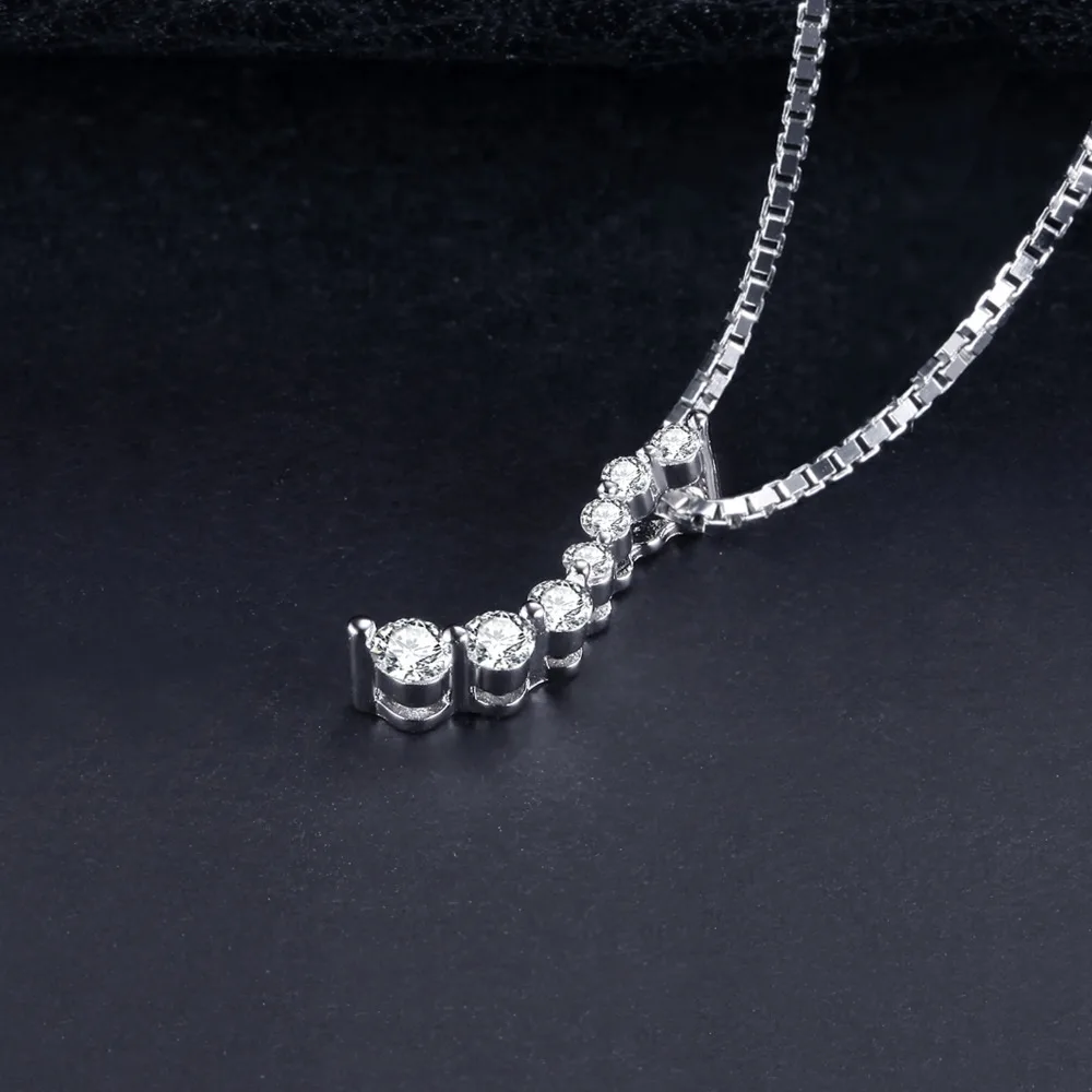 JewelryPalace Винтаж 3ct Подушка-Cut Цирконий женский кулон моды 925 пробы серебряные