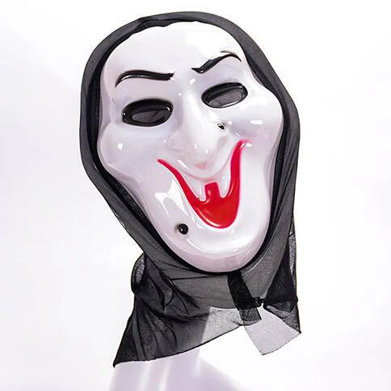 FUNNYBUNNY маска для Хэллоуина с кричащим призраком, праздничные вечерние маскарадные маски для лица - Цвет: witch