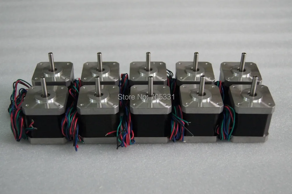 Шаговый электродвигатель Nema17 42HS47A41505 шаговый двигатель с 4 проводами длина