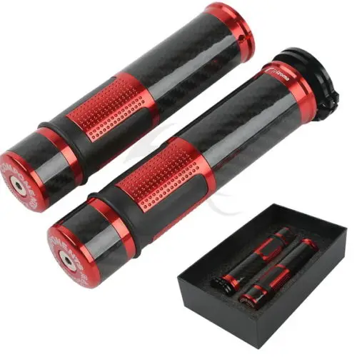 Универсальный руль для мотоцикла 7/8 &quot из углеродного волокна ручки Кавасаки ZX10R