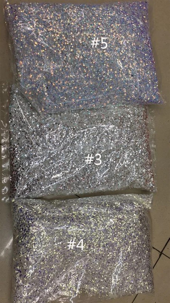 

50g Iridescent Rainbow Glitter - Rainbow Sparkles - Hearts Sequins for Nail Art Iridescent Shift Heart Glitter