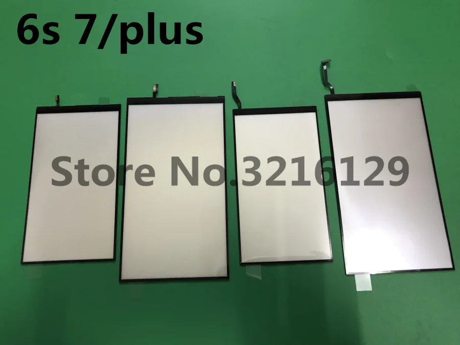 10 шт. Новый ЖК дисплей с одной подсветкой пленка (без 3D) для iPhone 6s 7 plus Замена задней