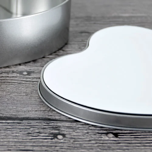 10 шт. самодельная сублимационная пустая жестяная металлическая коробка