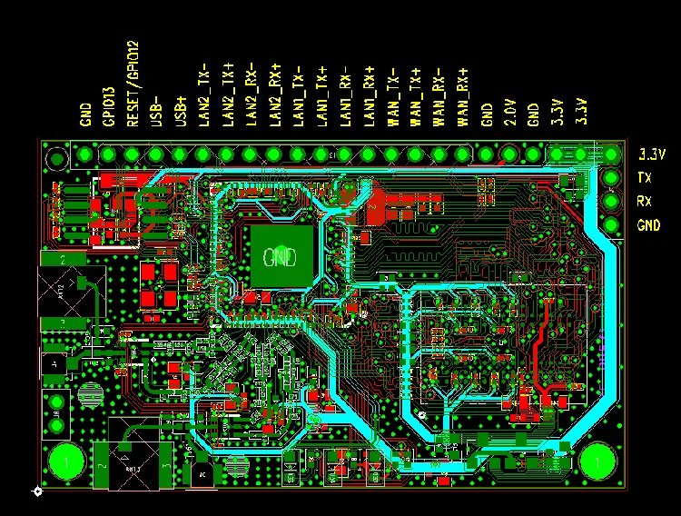 QCA9531 модуль беспроводной маршрутизации Wifi камеры маршрутизатор основная плата