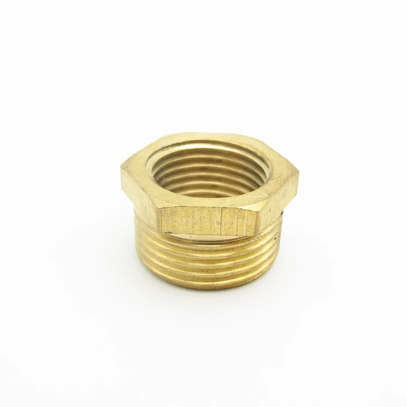 1/2 &quotBSP гнездо x 1&quot BSP наружная резьба латунный шестигранный редуктор втулка