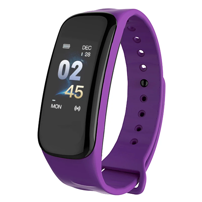 

Hot C1 Smartwatch Women Bracelet Heart Rate Monitor ios Android Call Reminder IP67 Waterproof Digital Sports Bluetooth Watch Men