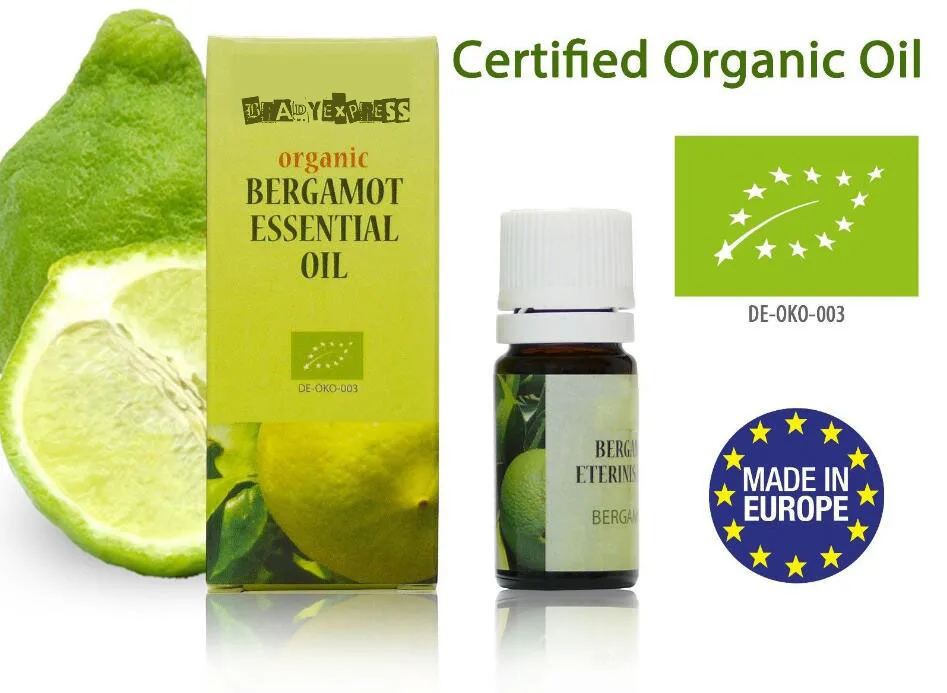 Бесплатная доставка 100% чистое органическое Эфирное Масло Бергамота SAFLORA 5 мл |