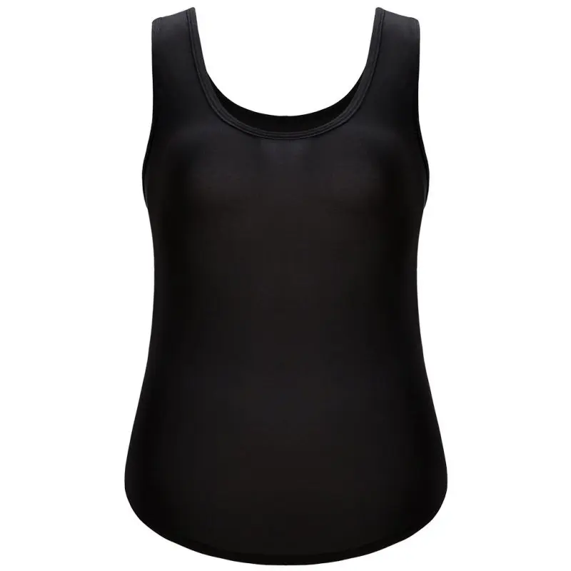 Черный Sleeveless Shirts Womens Loose Gym Clothing Side u-shaped mesh Fitness Workout T shirt Quick Dry Summer Sports Tank Tops - Цвет: Черный
