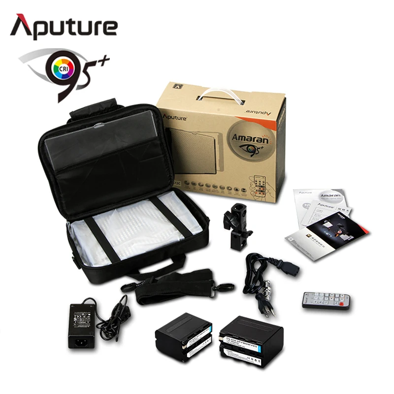 Aputure освесветильник для фотосъемки Amaran HR672S CRI95 + Светодиодная панель видеокамеры