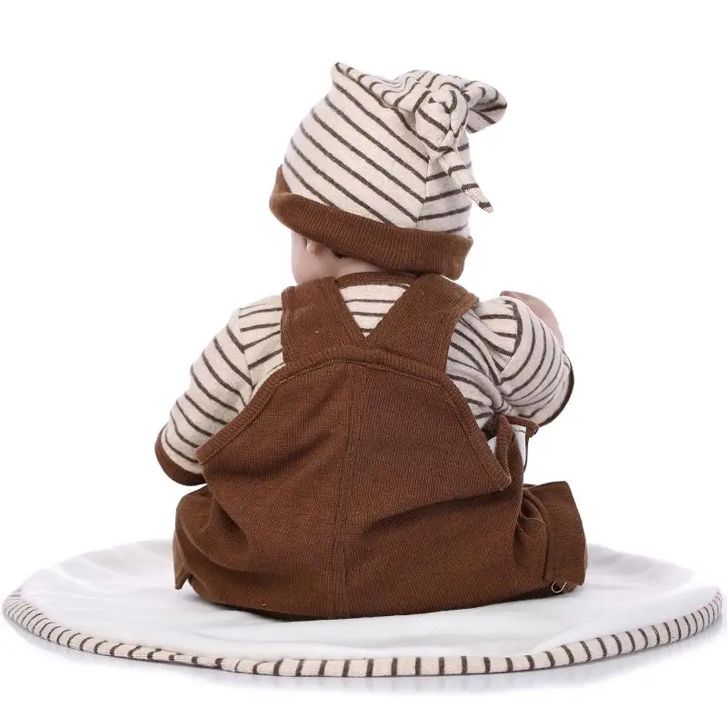 Кукла новорожденная силиконовая 55 см|toy pump|toy doll strollerdoll girl toy |