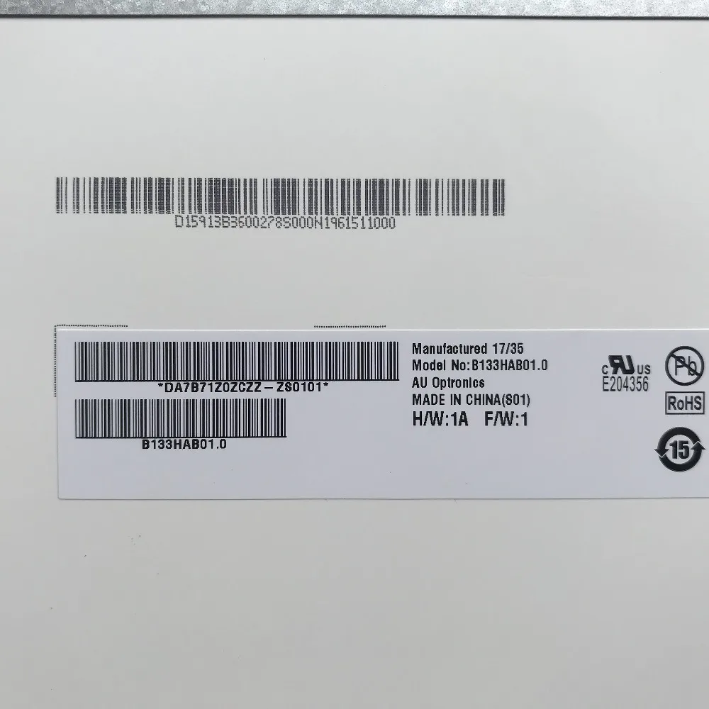 SZWXZY 13 3 &quotдюймов для Dell Inspiron 5368 5378 7378 ноутбук ЖК-дисплей Экран Дисплей DA7B71Z0ZCZZ-ZS0101