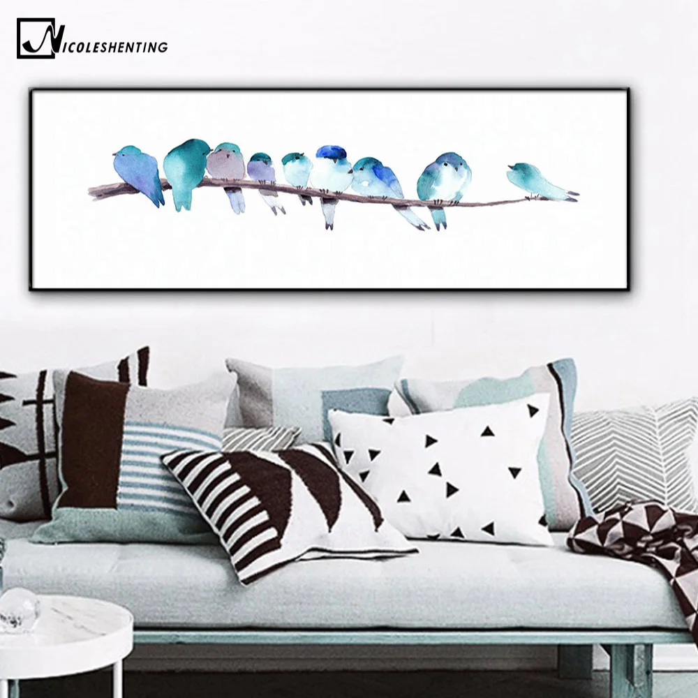 Плакат с изображением животных и птиц на холсте 388|canvas painting|minimalist artart canvas |