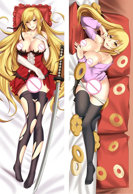 Feb. 2021 обновление Горячая Аниме Monogatari пикантные Tsubasa ханекава тела подушку Чехол