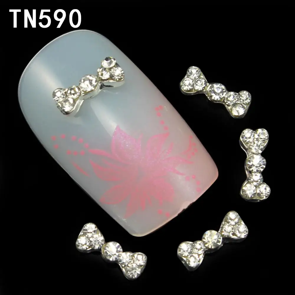 Новинка 2015 10 шт./упак. 3D ногтей ювелирные изделия Стикеры Шарм Аксессуары сплава