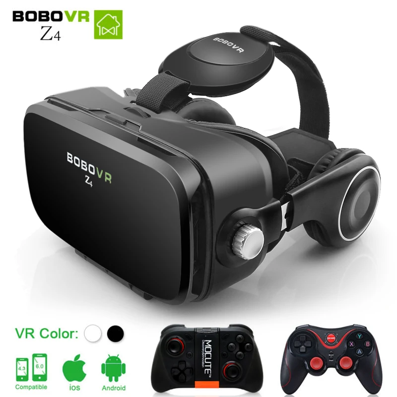 очки виртуальной реальности VR КОРОБКА BOBOVR Z4 Очки Виртуальной Реальности 3D google