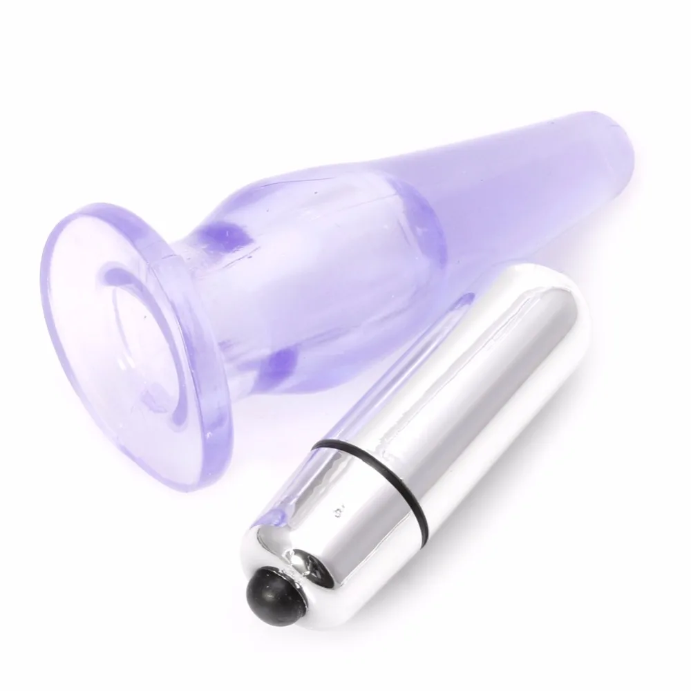 Электрические Анальные вибраторы небольшого размера желеобразные игрушки