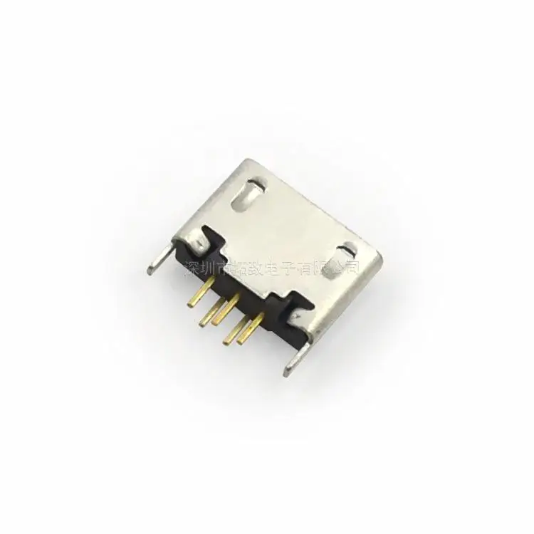 100 шт. в MK5P mic USB разъем MICRO 5PIN B 180-градусов прямо контактный | Обустройство дома