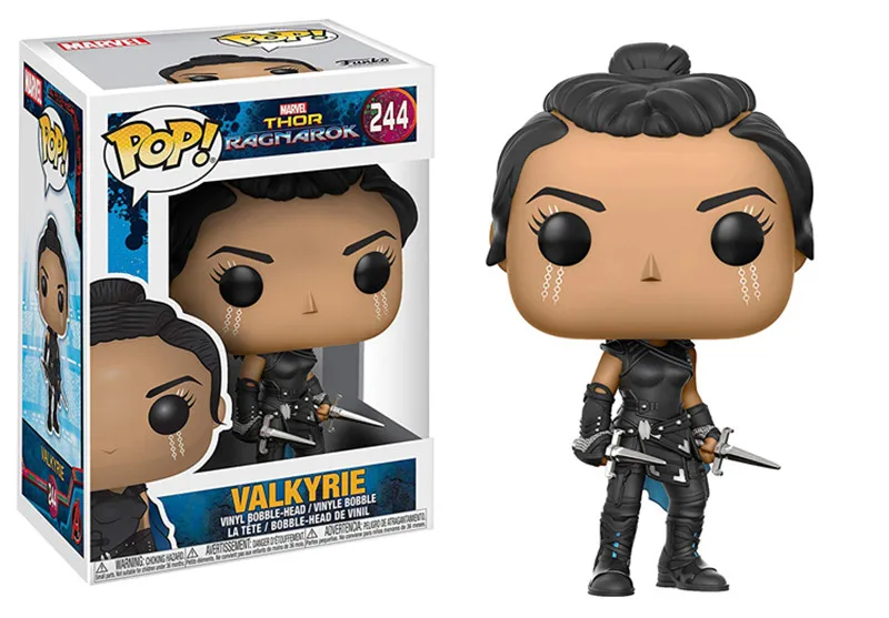 FUNKO POP Thor: Ragnarok#240 Тор с короткими волосами Локи Халк Валькирия фильм фигурка Модель Коллекция игрушек подарок на день рождения подарок