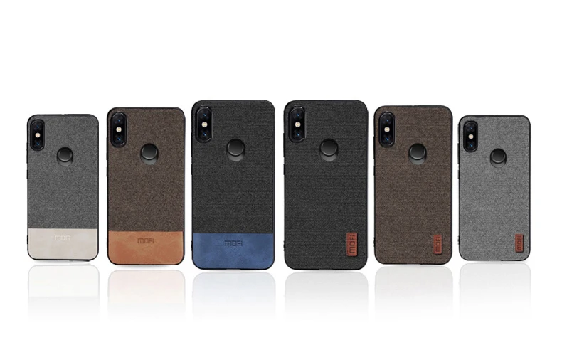 Для xiaomi mi x 3 чехол Mofi оригинальная задняя крышка силиконовый mi x3 чехол Защитный тканевый противоударный mi x 3 Чехол