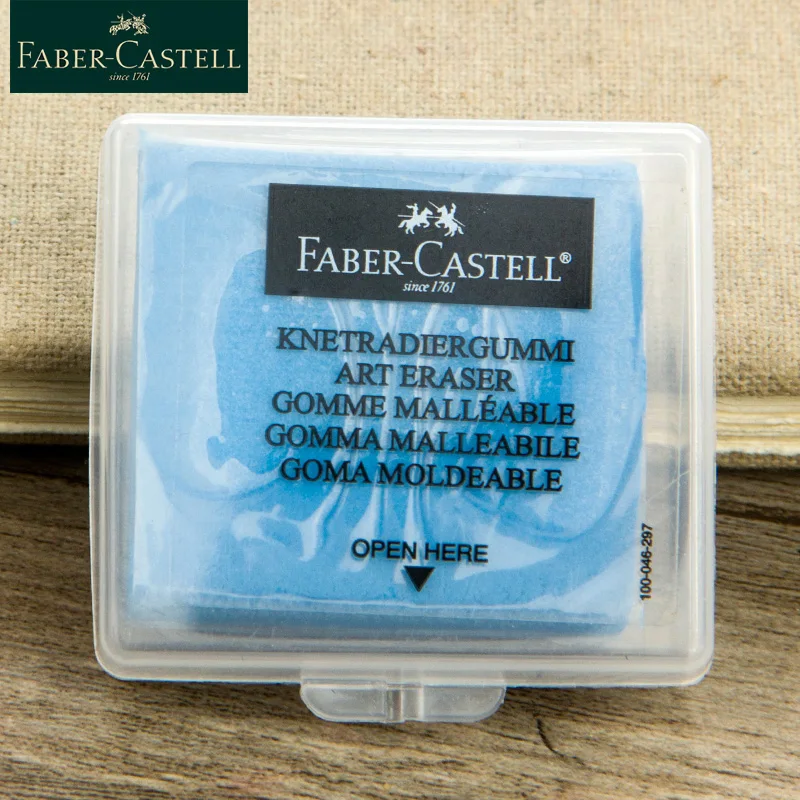 Faber-Castell Plasticity Rubber Soft Art Eraser Wipe highlight Kneaded Rubber For Art Pianting Design Sketch Eraser Stationery images - 6