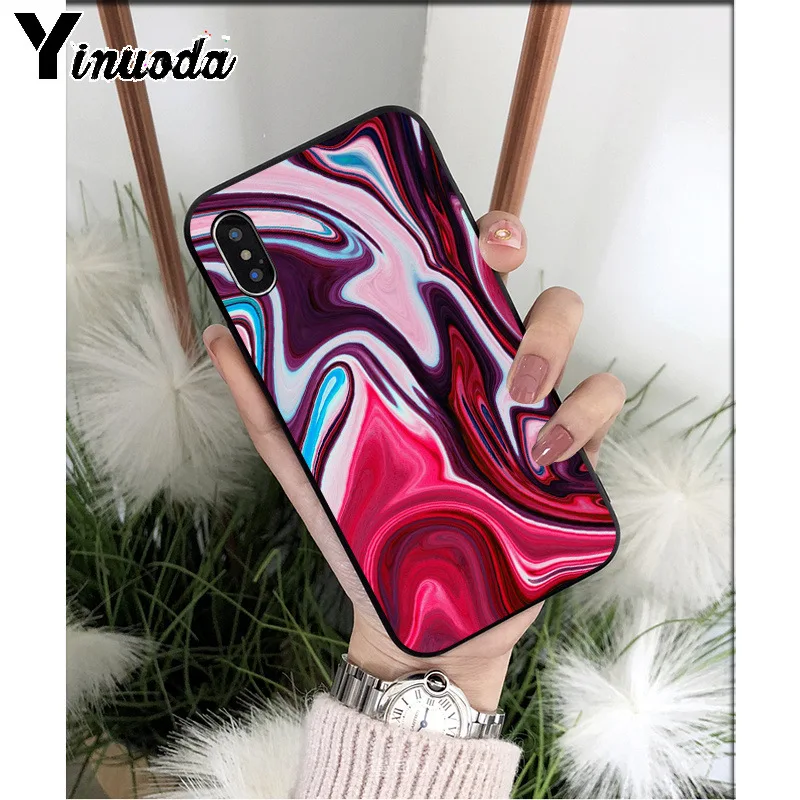 Мягкий силиконовый чехол Yinuoda для Apple iPhone 8 7 6 6S Plus X XS MAX 5|Бамперы| |