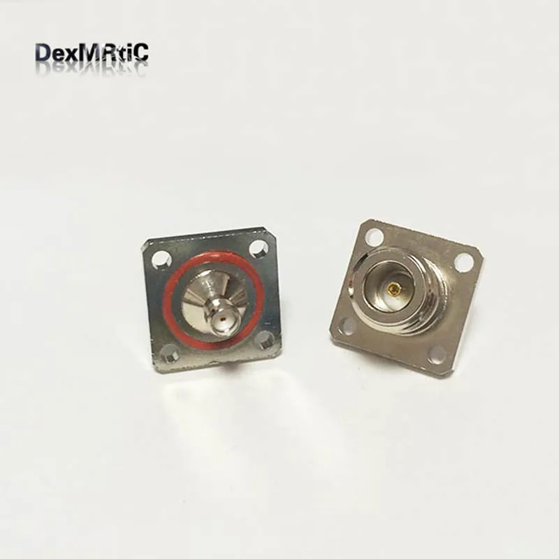 Переходник с гнездовым разъемом SMA Female RF Coax переходник 4 отверстиями