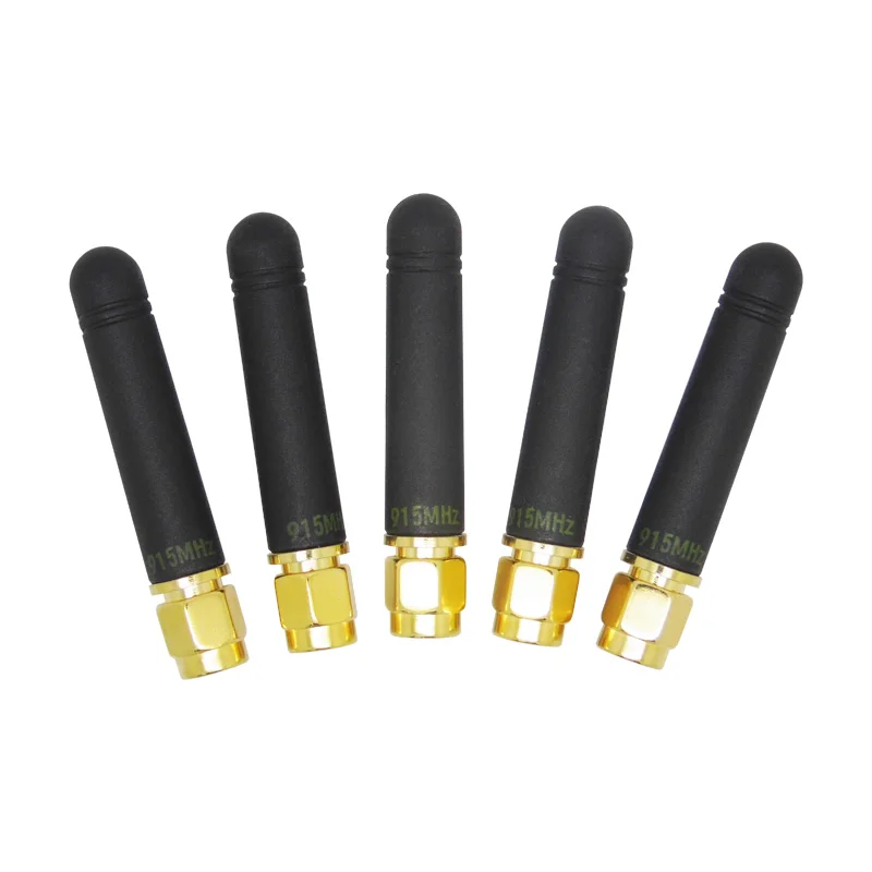 100 unids/lote de antenas de goma rectas, SW915-ZT48 de antena RF inal&aacute;mbrica, peque&ntilde;a/mediana, 48mm, 915 MHz-2