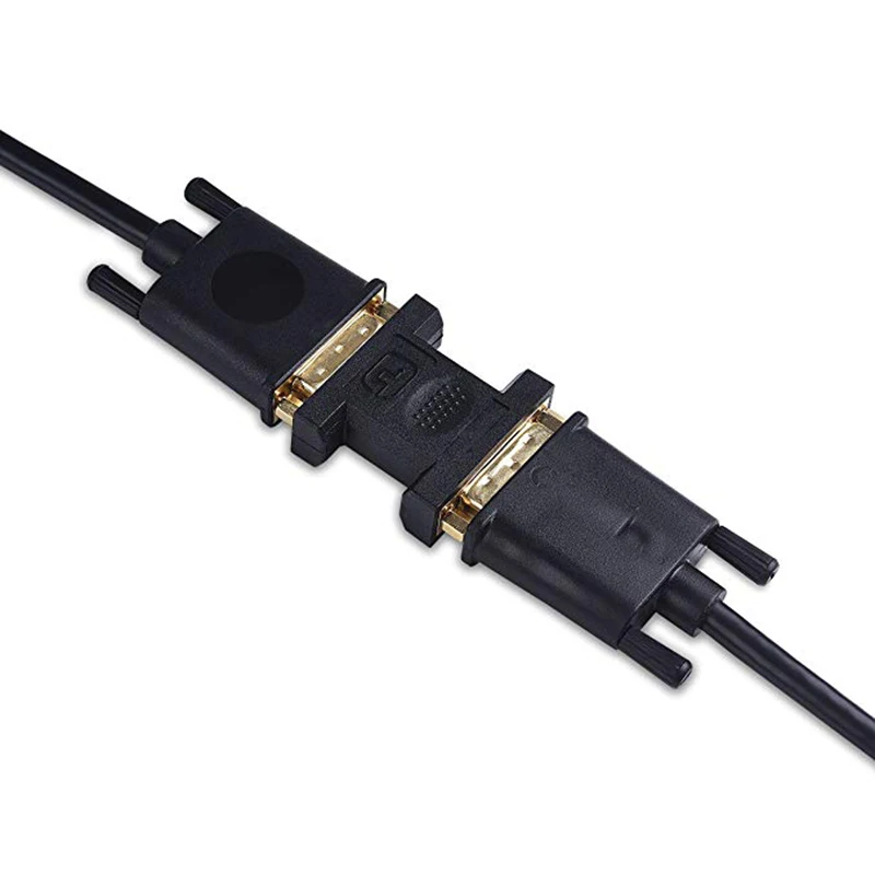 5 шт./лот DVI адаптер Женский конвертер позолоченный HDMI 24 + F-F разъем высокое