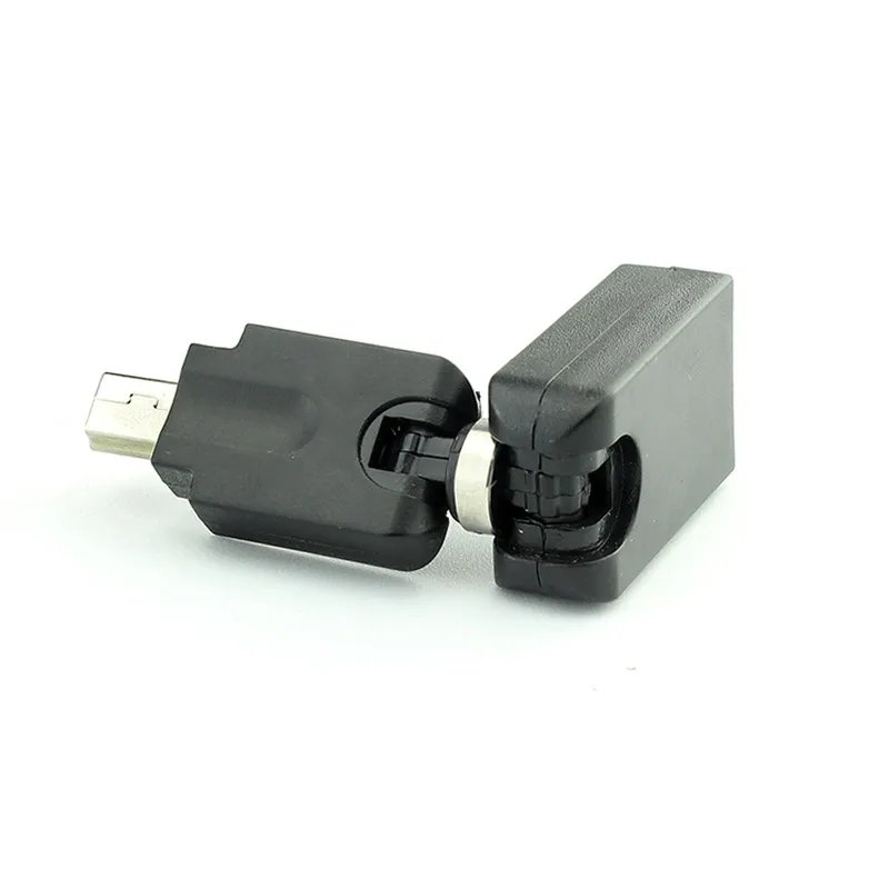Мини USB к 2 0 Женский 180X360 гибкий Угловой 360 градусов вращающийся мини otg