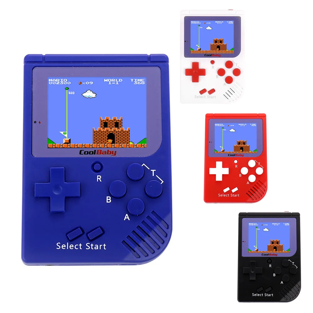 Портативная игровая консоль CoolBaby 129 встроенных классических игровых приставок