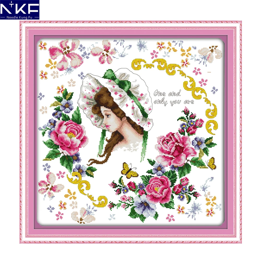 

Набор для вышивки крестиком NKF «You are my unique»