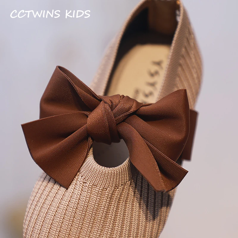 CCTWINS/детская обувь; коллекция года; сезон осень; модные вечерние туфли на плоской подошве с бантом для девочек; Брендовая детская обувь Mary Jane; детская обувь принцессы для малышей; GM2405