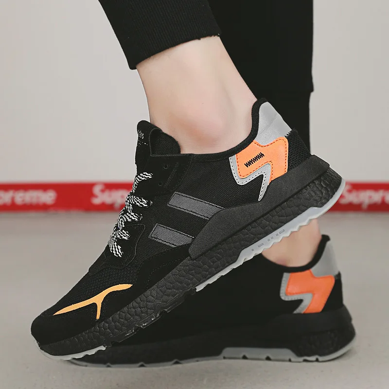 2019 Men Shoes Summer Sneakers Breathable Couple Lover Fashion Lace Up Mens Mesh Flats Shoe Big Plus Size Casual | Обувь