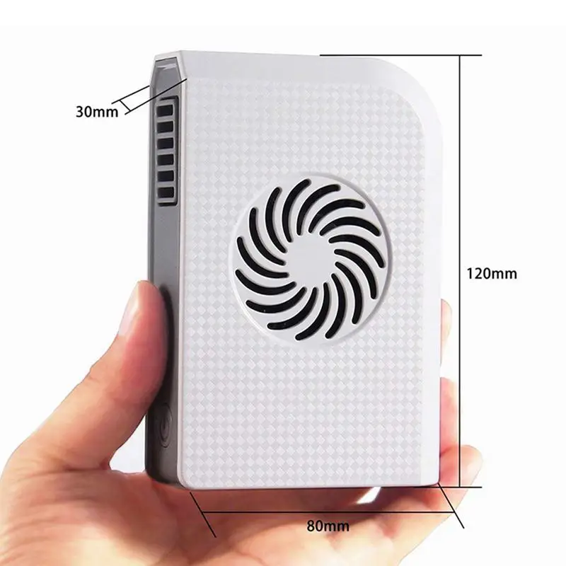 Горячий! Маленький Персональный вентилятор с 6000 mAh power bank Мини Портативный