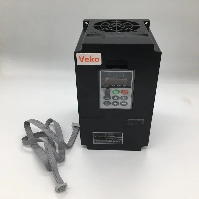 380V ER20 4.5KW 24000rpm 100mm шпиндель с водяным охлаждением + 5.5kw Инвертор VFD 75W набор водяных