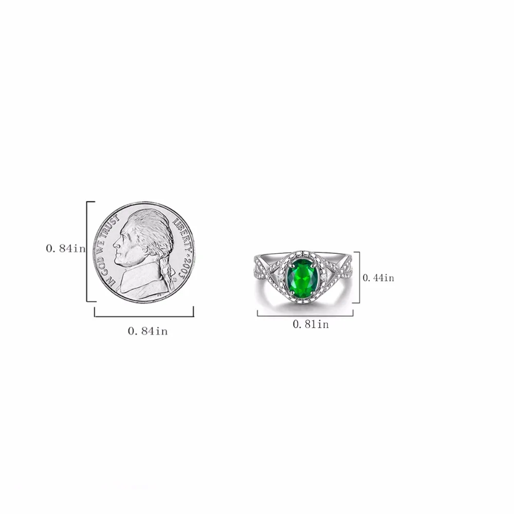 DOUBLE-R 925 Серебряное кольцо с сапфиром голубой топаз циркон создан Овальный 1.2ct