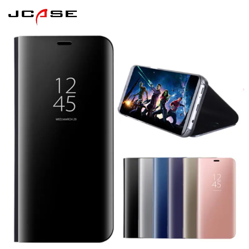 Jcase роскошный зеркальный чехол с гальваническим покрытием для iphone 6S 7 8 plus модный
