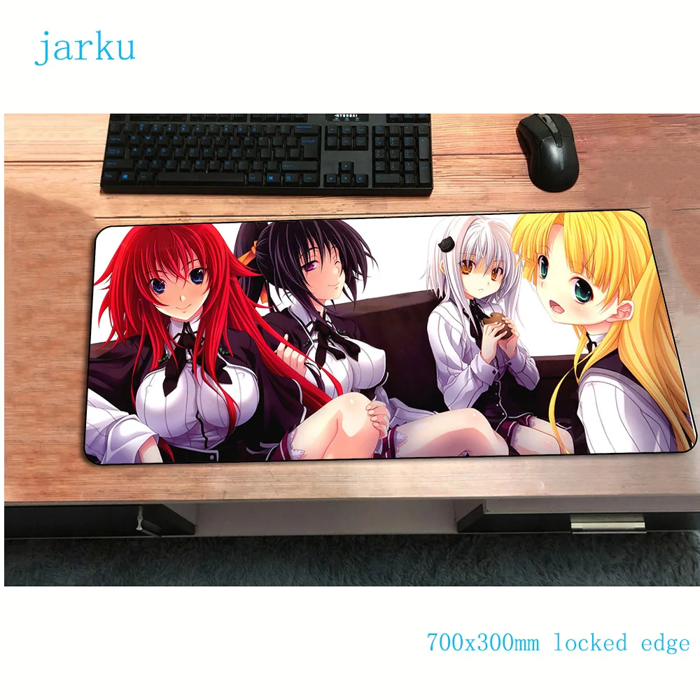 Коврик для мыши старшеклассников dxd лучший игровой коврик 700x300 мм геймер