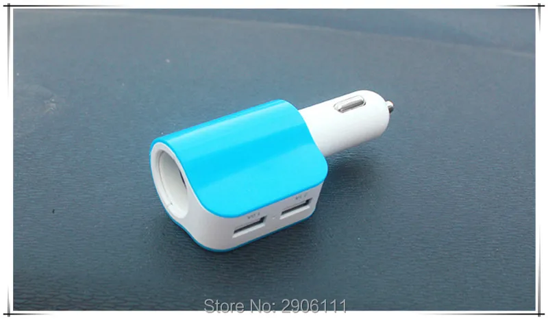 Автомобильное автомобильное зарядное устройство с двумя usb портами