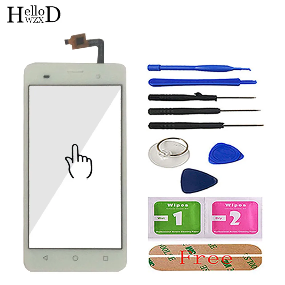 Сенсорное стекло 5 0 дюйма для Wiko Jerry сенсорное сенсорный экран дигитайзер панель