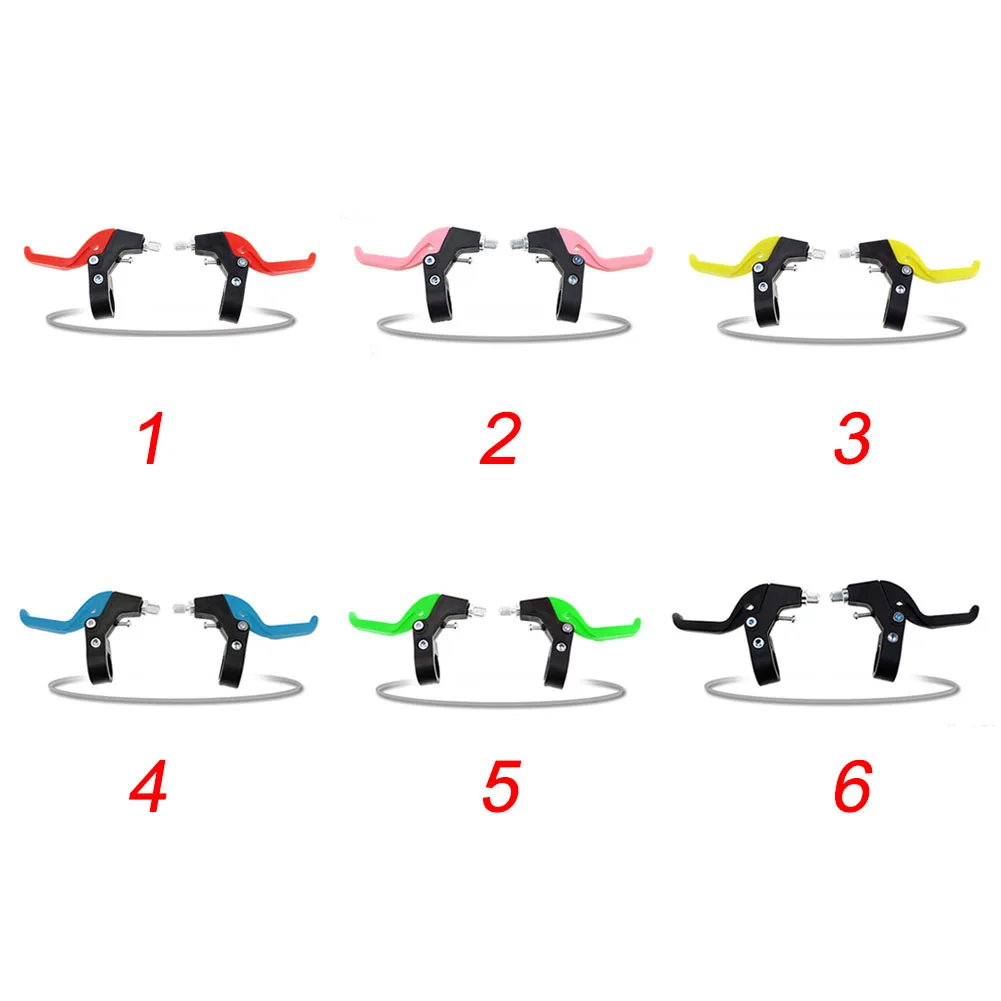 1 пара Пластик RFID Блокировка дети Тормозные ручки Велоспорт Запчасти