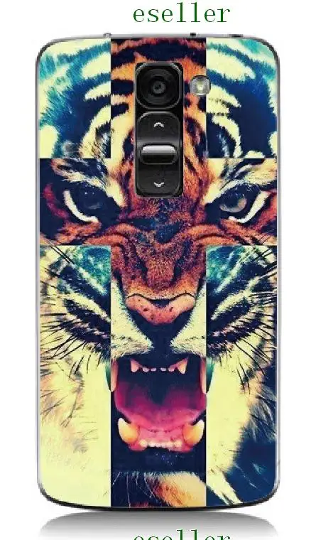 Случаи мобильного Телефона Горячие 1 шт. Рождество Тигр Гибридный Дизайн