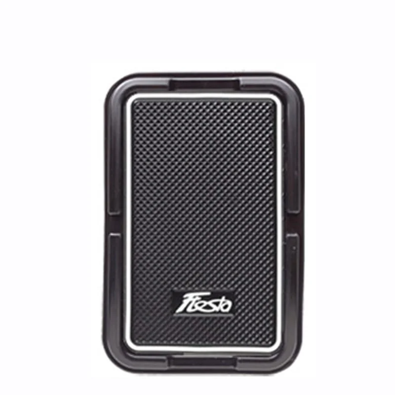 phone holder white Для Ford Fiesta 2009- автомобильные аксессуары 3D резиновый коврик для интерьера, коврик для двери, автомобильный держатель для телефона, автомобильный стиль - Название цвета: phone holder white