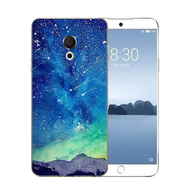 Soft Silicone For Meilan 15 Lite Meizu M15 Fashion Phone Cases 5.46 inch Coque Ultra Thin TPU Pinky Pattern Anti Knock Gel Shell |