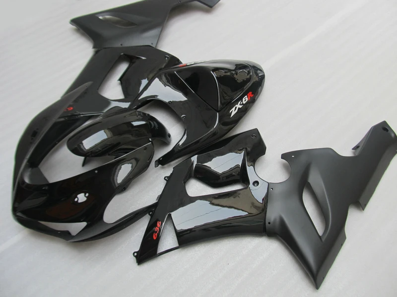 Комплект обтекателей для Kawasaki ZX6R 2005 2006 комплект пластиковых 05 06 Ninja 636 полностью