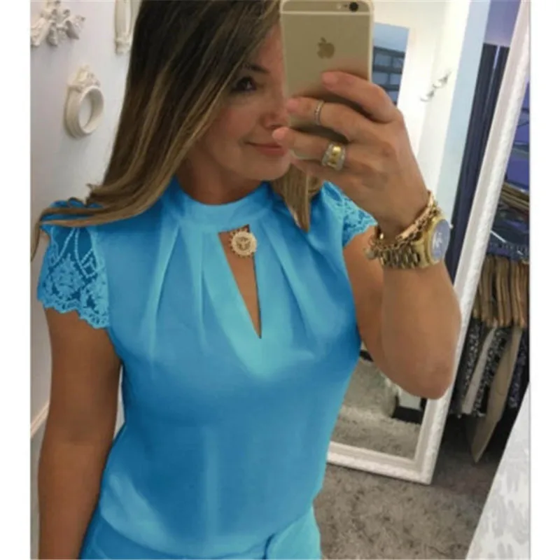 Новинка 2019 стильные летние женские повседневные белые топы с коротким рукавом