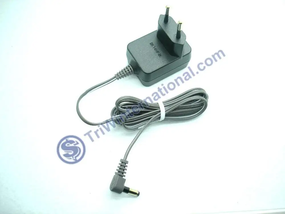 Original PNLV226CE 5.5V 500mA 4.8x1.7mm EU Wall Plug AC Power Adapter Charger for Panasonic cordless telephone 03689A|charger balance|adapter