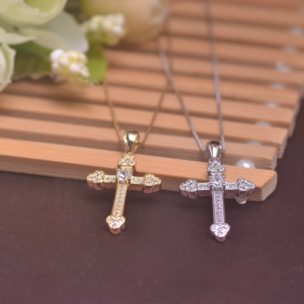 

cross pendant/ silver cross necklace/ Chris jewelry/