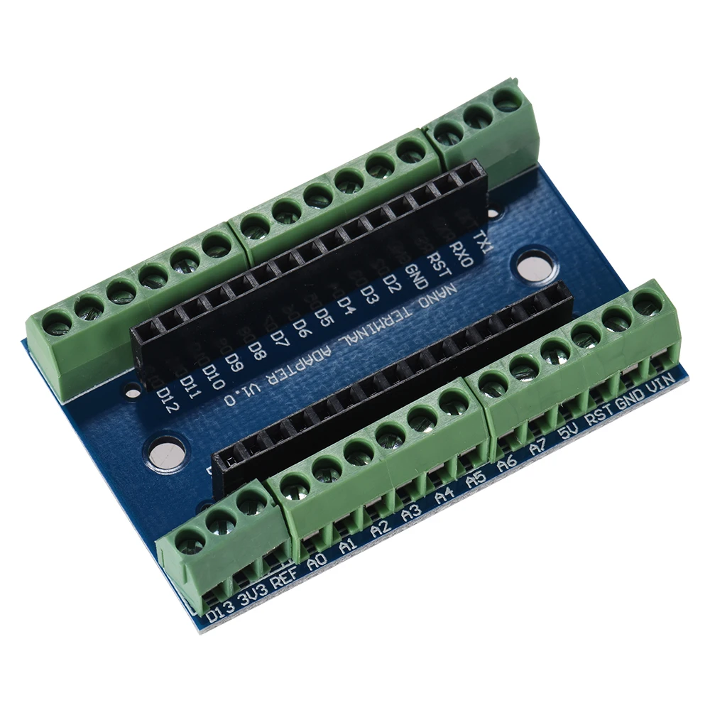 Плата адаптера расширения Nano 3 0 Для Arduino V3.0 AVR ATMEGA328P AU модуля|Компьютерные кабели и